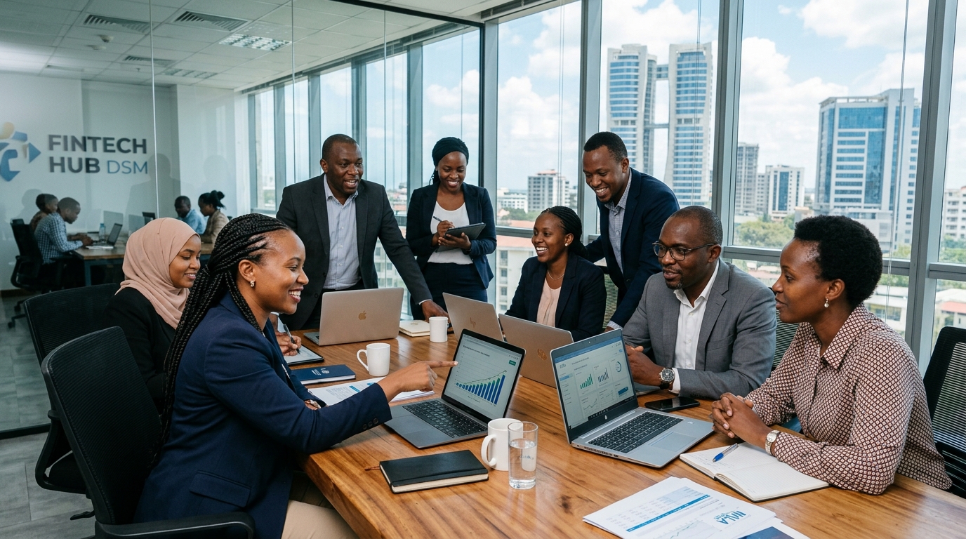 TanKonnect team working with financial institutions